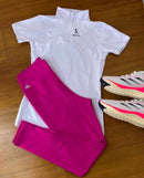 Blusa com zíper poliamida